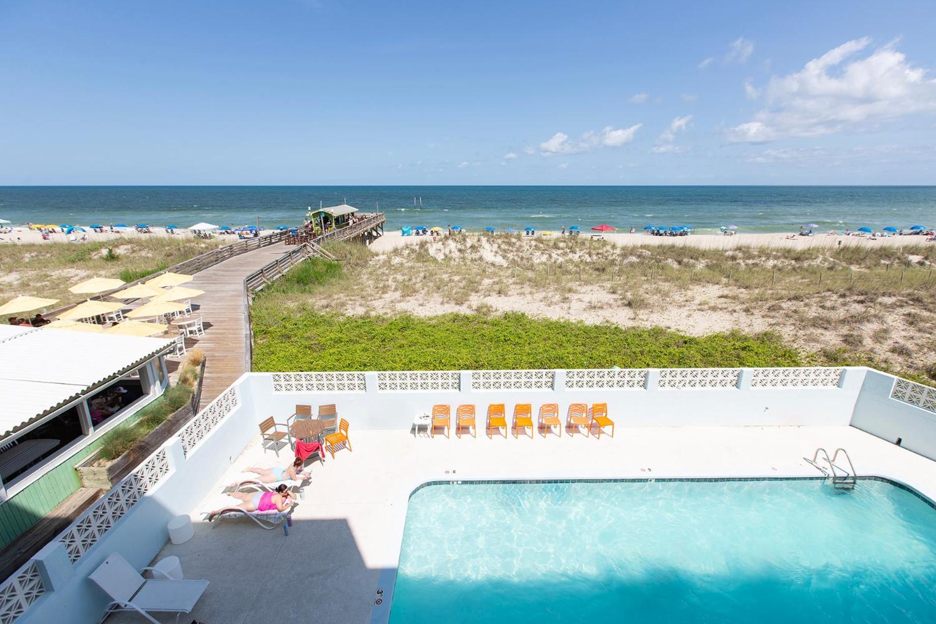 Golden Sands Oceanfront Hotel Carolina Beach Zewnętrze zdjęcie