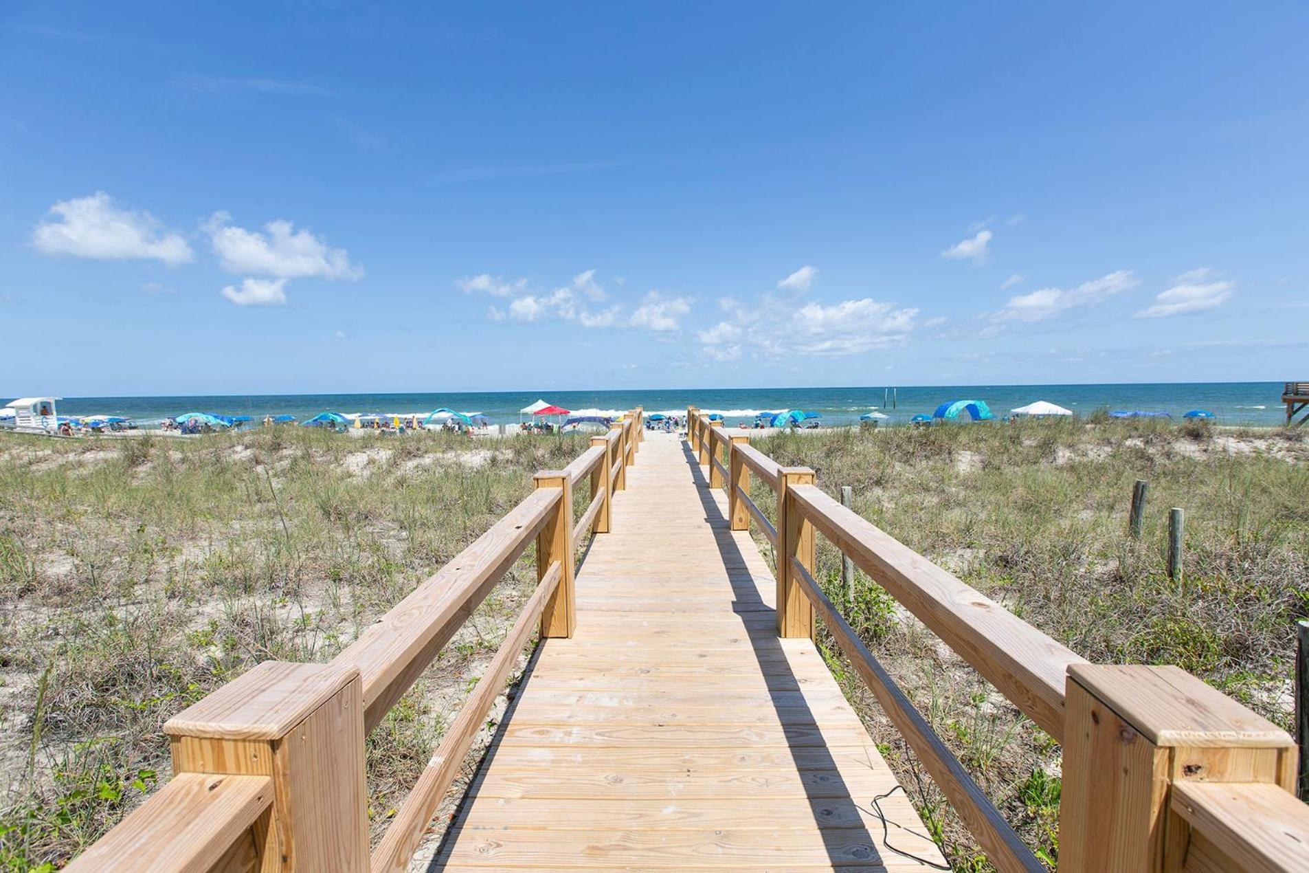 Golden Sands Oceanfront Hotel Carolina Beach Zewnętrze zdjęcie